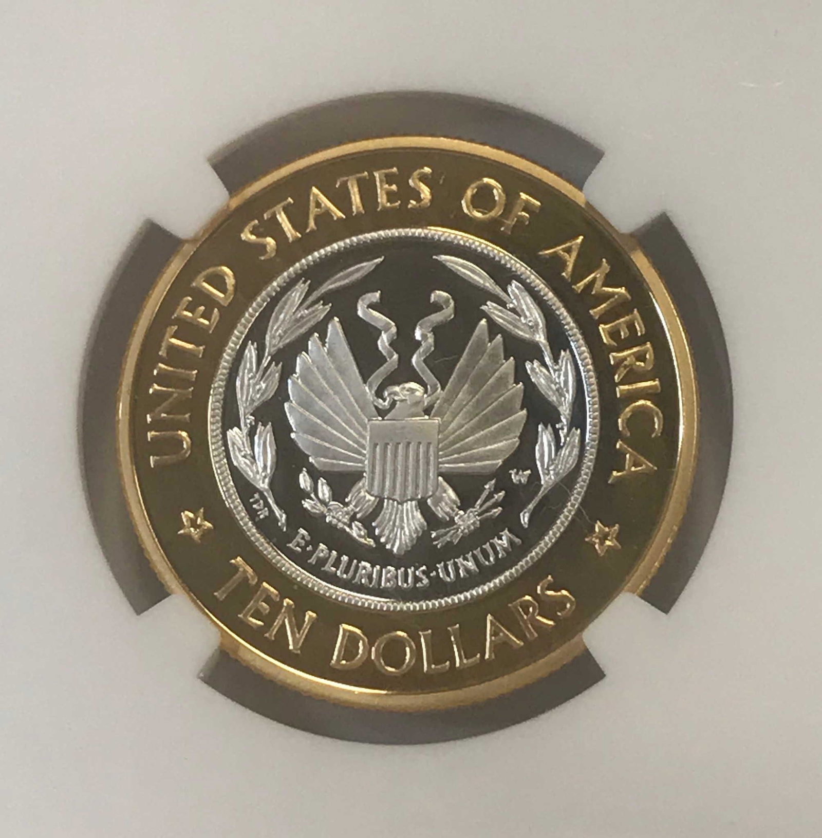 2000 W LIBRARY OF CONGRESS $10 PF 69 ULTRA CAMEO (1 of 4)