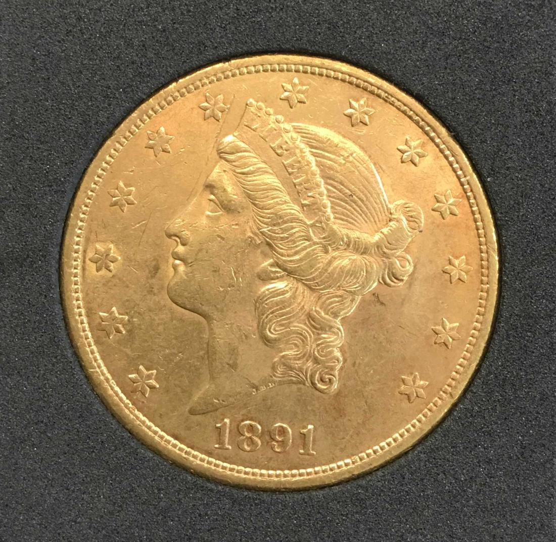 1891-S $20 Double Eagle (1 of 2)