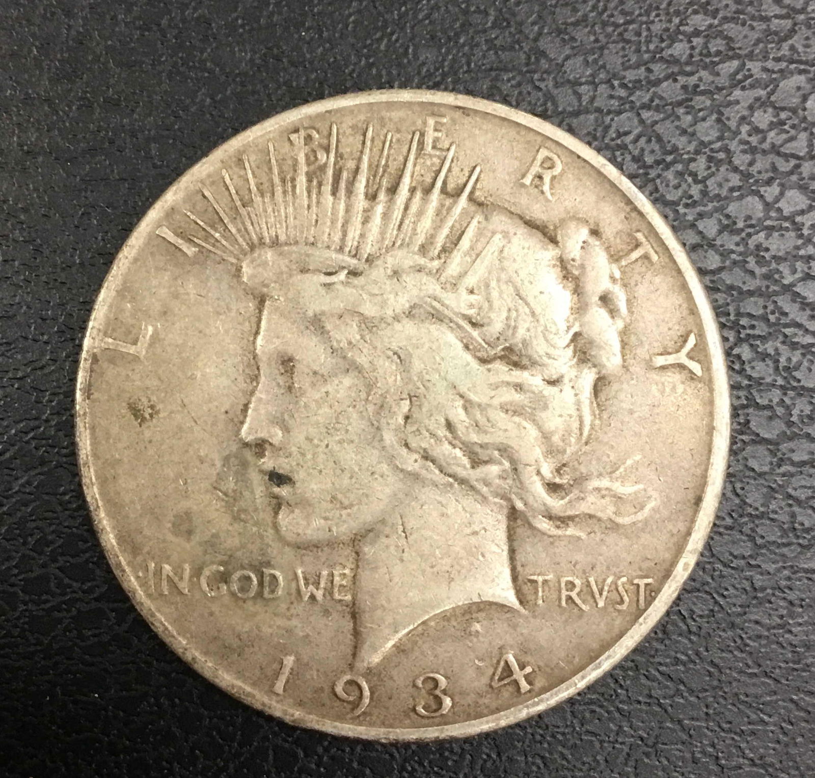 1934-S Peace Silver Dollars (1 of 2)