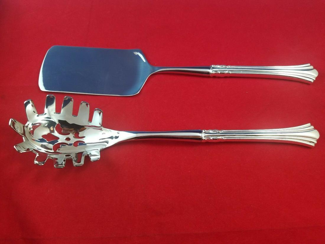 Eighteenth Century Sterling Pasta & Lasagna Server (1 of 3)