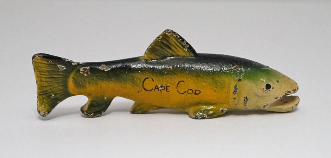 Antique Cape Cod Fish Cast Iron Bottle Opener (1 of 5)