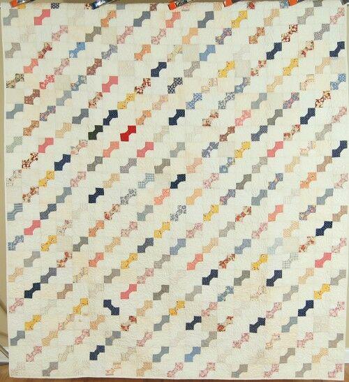 Vintage Bow Tie Antique Quilt (1 of 8)