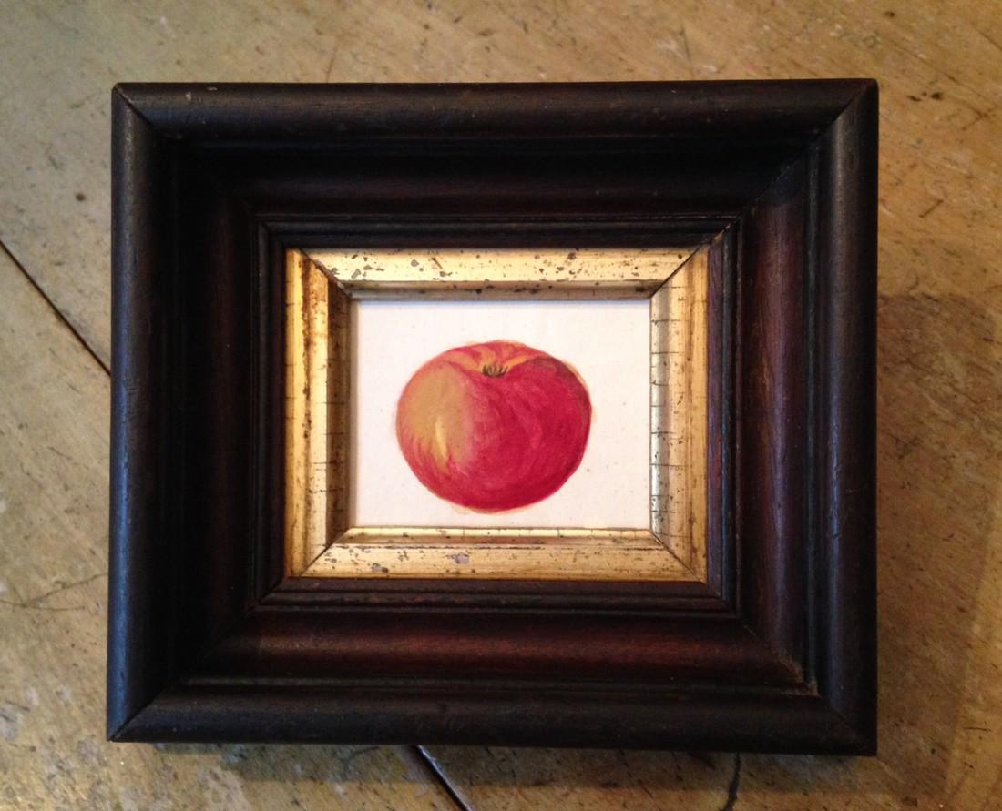 19thc Original Apple Watercolor (1 of 4)