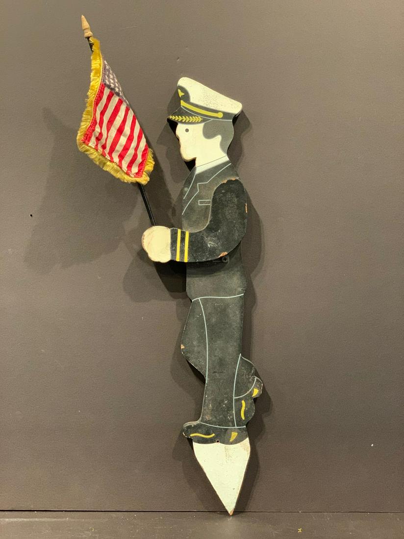 c. 1950 Armed Forces Lawn Ornament (1 of 3)
