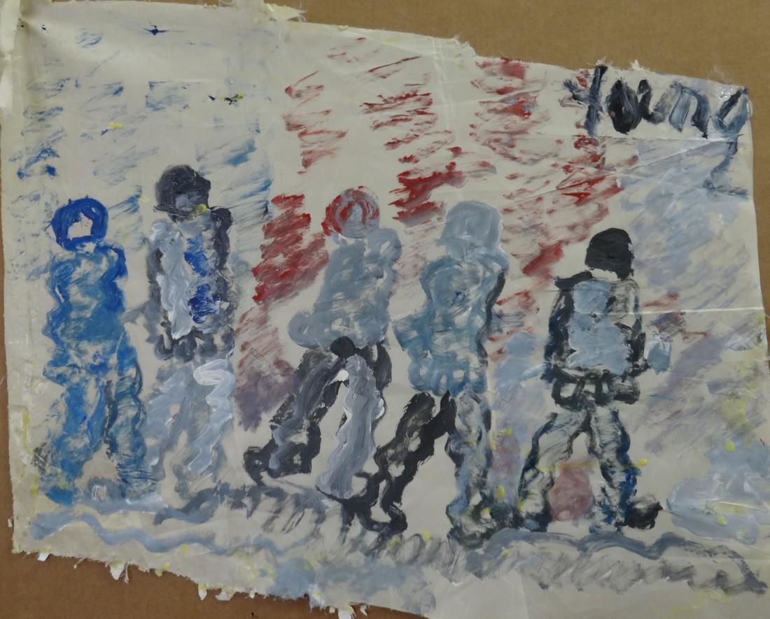 Purvis Young: Untitled-Signed (1 of 1)