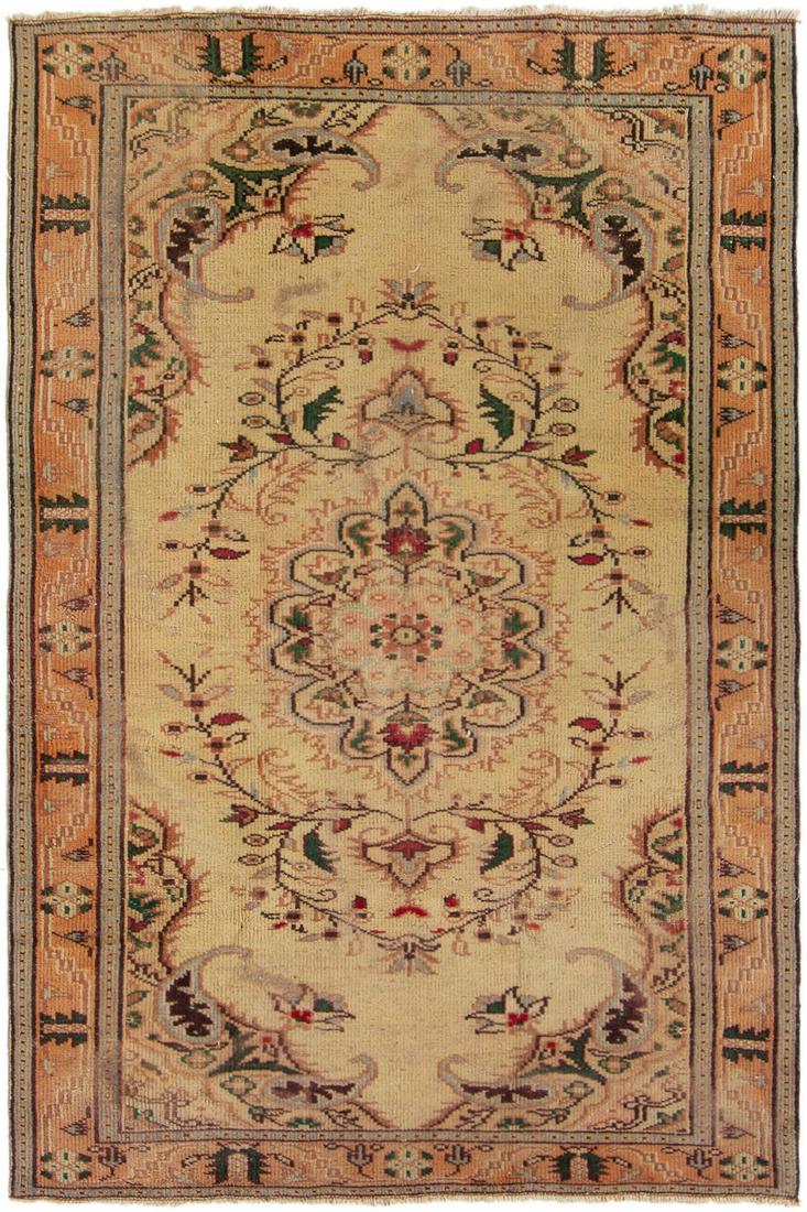 Hand-knotted Turkish Melis Wool Rug 5'1" x 7'9" (1 of 3)