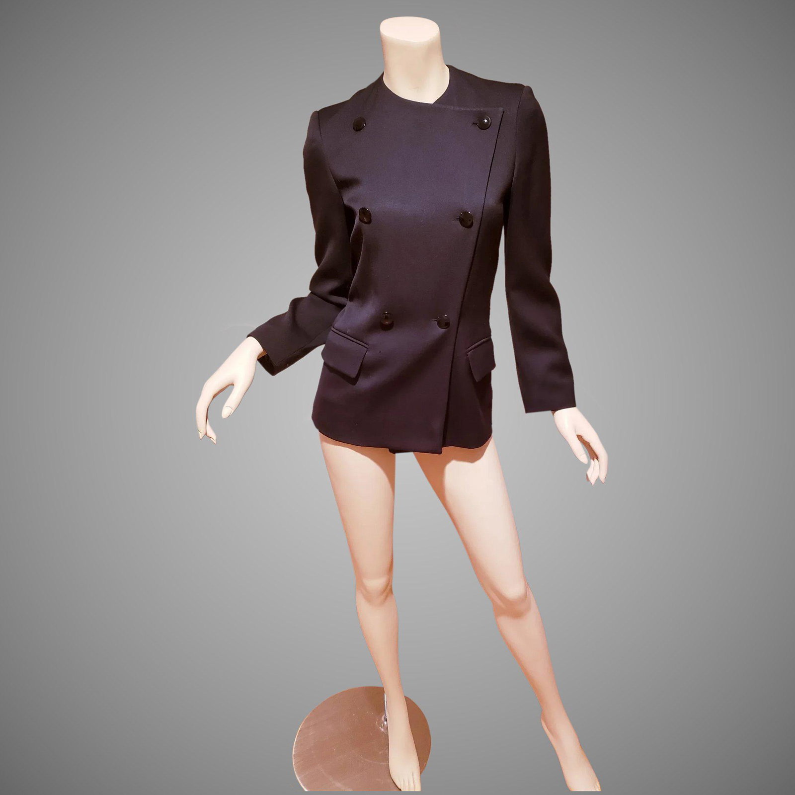 Vtg Escada Couture Fitted new wool Jacket Germany: A gorgeous new Wool semi Fitted Jacket By Escada Couture Germany Euro Size -34 In very good vintage conditionThis vintage item is pre-owned and pre-loved. We disclose major defects, but you can expect