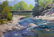 Oil painting Bridge over a mountain river Serdyuk Boris - 4
