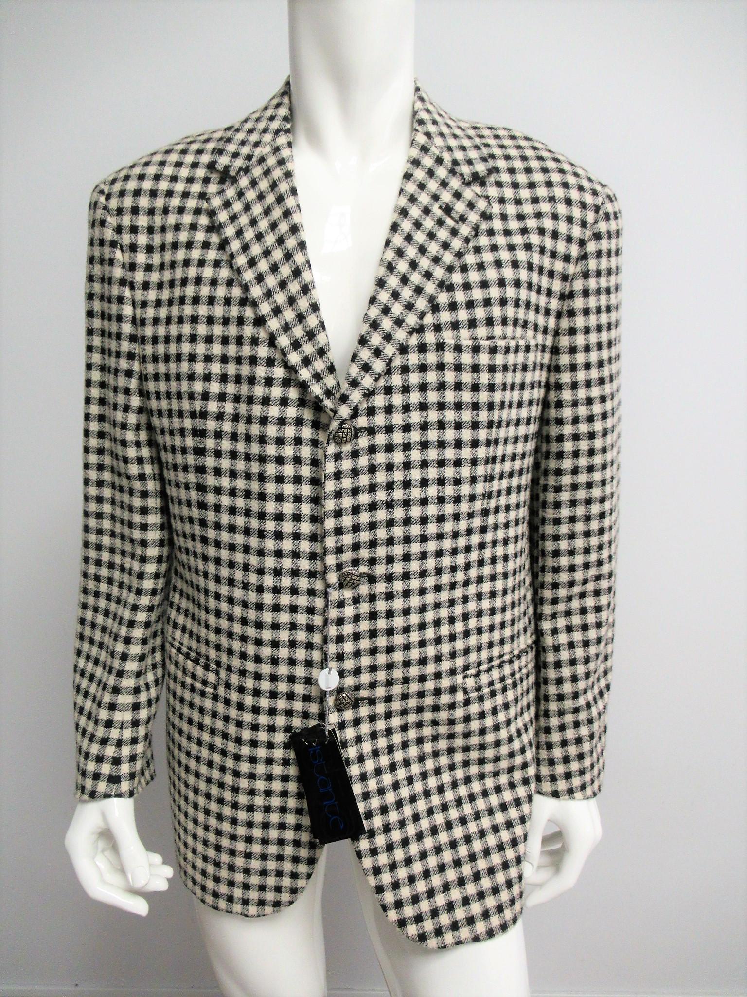 Instant Gianni Versace wool jacket Size XL (1 of 14)