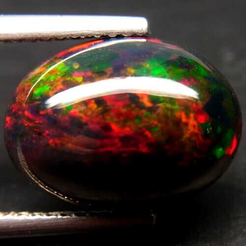 Hardy Strong!!! Natural Rainbow Black Opal 2,63 ct (1 of 1)