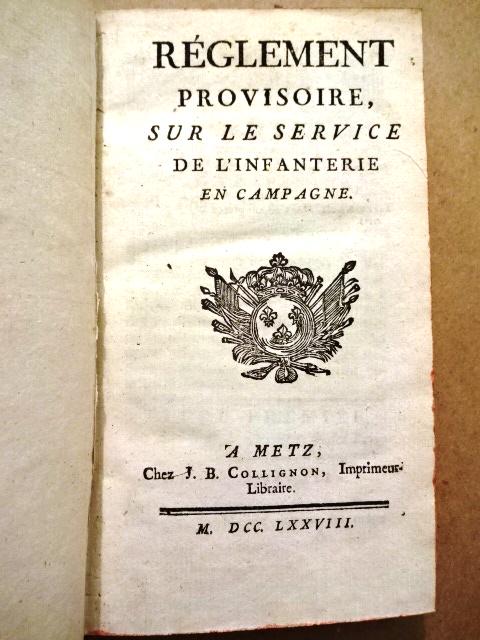 1778 Fine Leather French Military Metz (1 of 3)