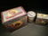 Set of 3 Advertising Tin Box Sunflower Bird Seed - 3