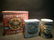 Set of 3 Advertising Tin Box Nautical Mermaid Oyster - 9