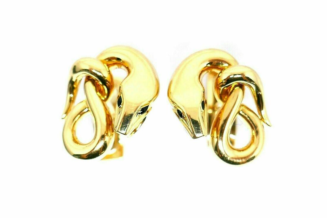 Vintage Polished 18k Yellow Gold Boucheron Snake (1 of 9)