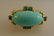 CARTIER Turquoise Yellow Gold RING Cocktail Diamond - 5