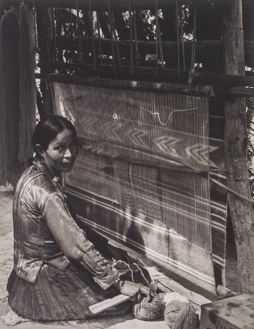 LAURA GILPIN - Navajo Weaver, lrene Yazzie, 1952 (1 of 1)