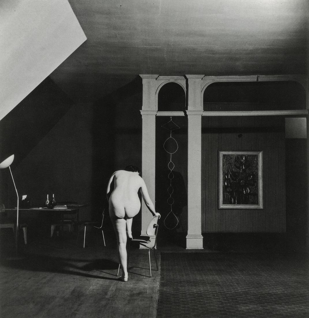 HARRY CALLAHAN - Eleanor, Chicago, 1949: Artist: Harry Callahan Title: Eleanor, Chicago, 1949 Medium: Photo Litho, 1998, USA Dimensions: 7.2x7.4" Heat Wax Mounted on 11x14" Conservation Board Harry Morey Callahan ( 1912 – 1999) was a twent