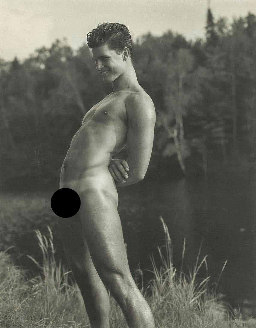 BRUCE WEBER - Rob at the Lean-to on the St. Regis (1 of 2)