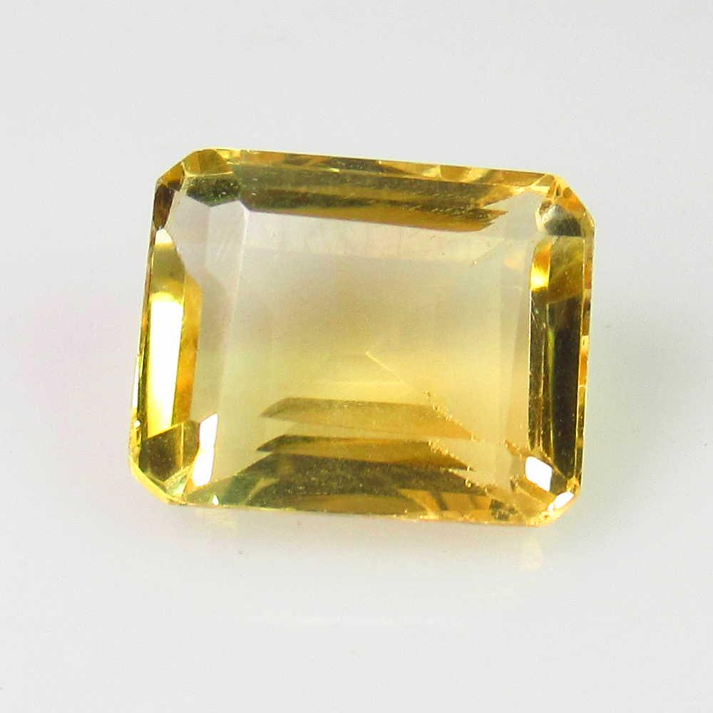 3.40 Ctw Natural Yellow Citrine Emerald Cut (1 of 2)