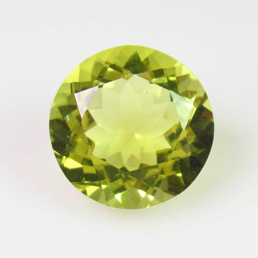 5.20 Ct Genuine Lemon Quartz Round Cut: No Reserve! Title: 5.20 Ct Genuine Lemon Quartz Round Cut Stone Clarity: VVS Gemstone: Natuarl Lemon Quartz Carat Weights: 5.20 Size/Dimensions: 11.70 x 11.70 x 7.00 Top Quality Luster / Excellent Rou