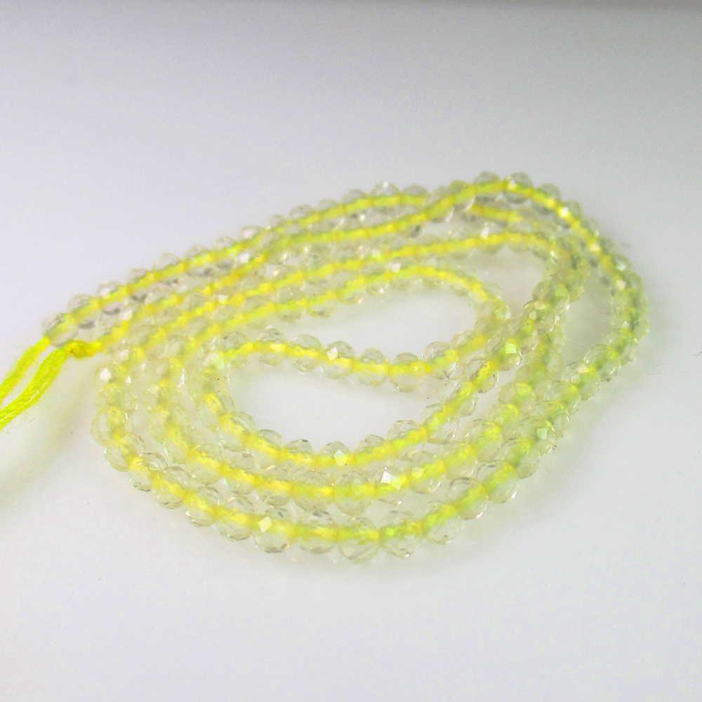 10.44 Ct Genuine 150 Lemon Quartz Drilled Round Cut (1 of 2)