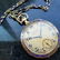 PATEK PHILIPPE Swiss 18k Gold Pocket Watch 46mm, - 2