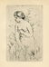 Pierre-Auguste Renoir "Baigneuse Debout, a mi-jambes"