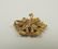 9ct Yellow Gold Diamond, Glass & Pearl Brooch - 3