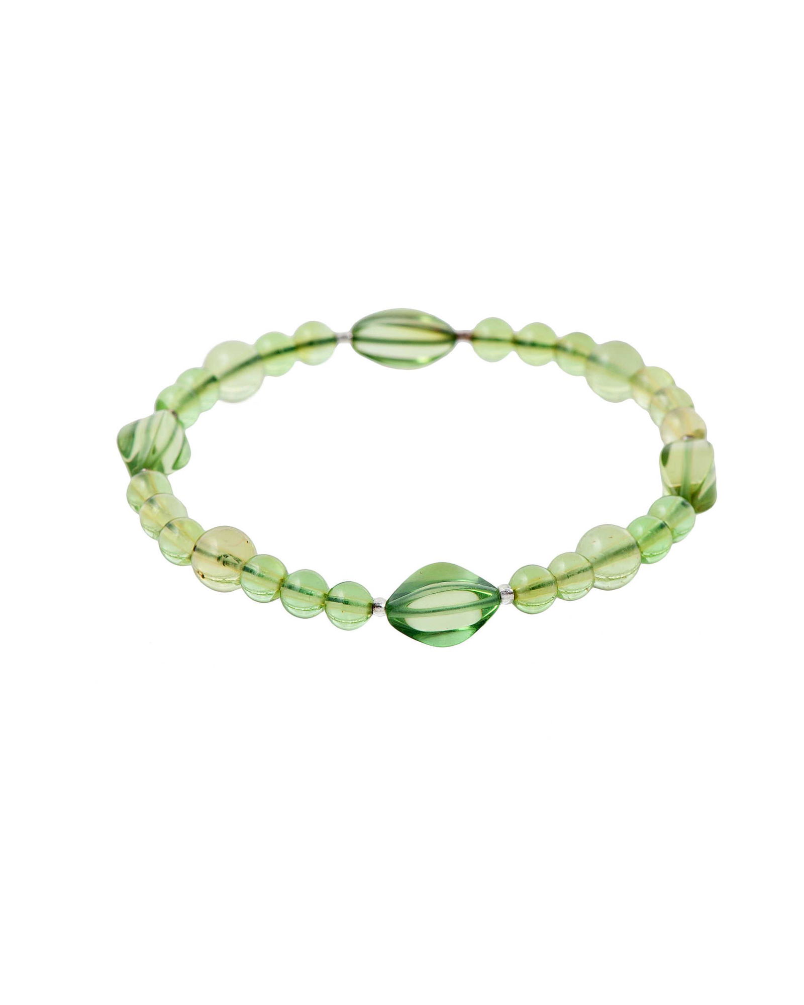 Caribbean Green Amber Bracelet (1 of 1)