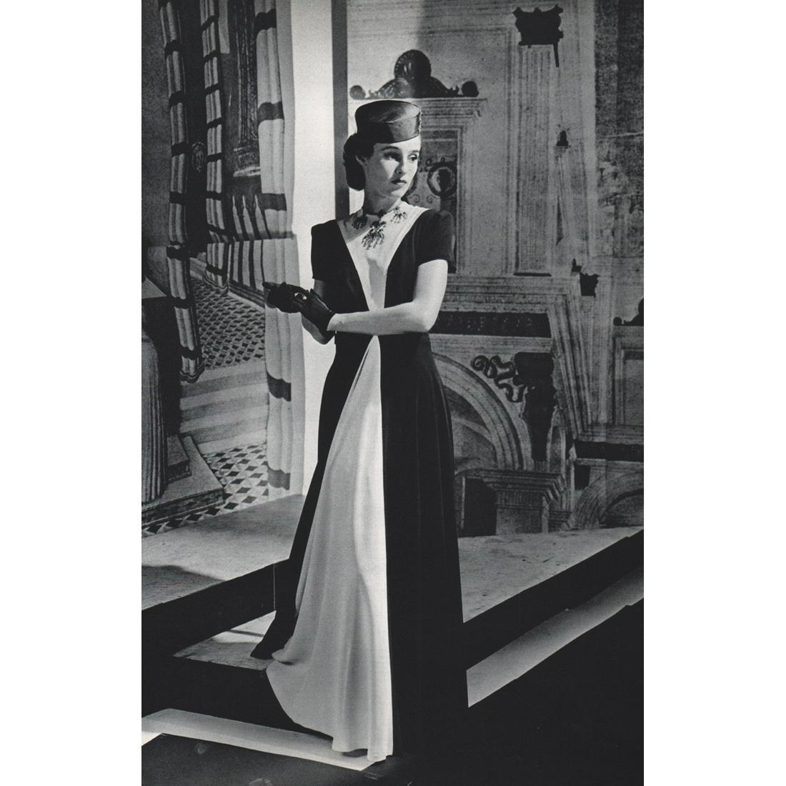 HORST - Mrs. William S. Paley: No Reserve! Artist: HORST Print Title: Mrs. William S. Paley Medium: Sheet-fed Gravure Printing Date: 1970's Printed in Switzerland Image Size: 10.75 X 7 inches Horst Paul Albert Bohrmann (1906–1999