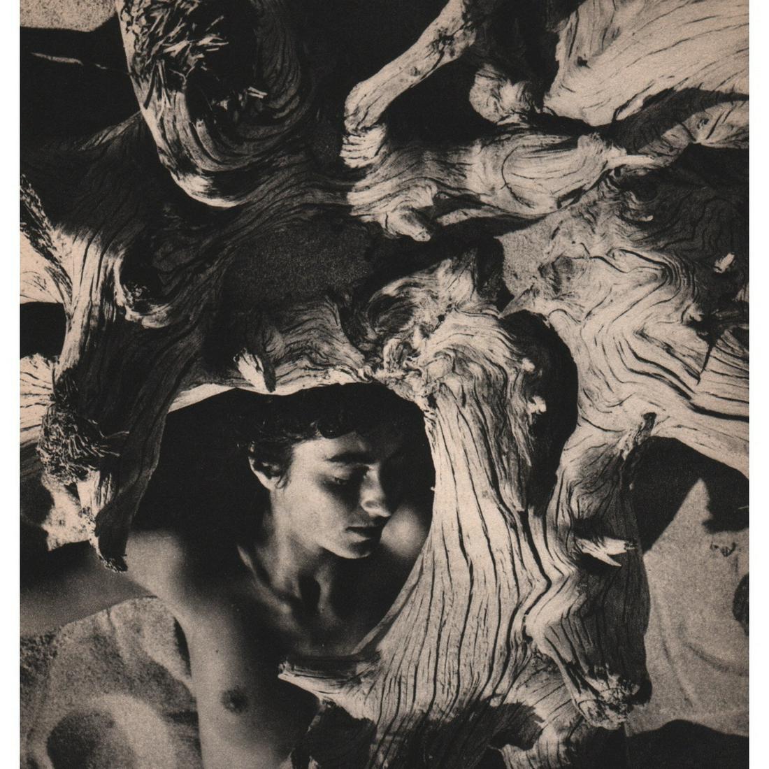 HERBERT MATTER - Girl on the Beach: No Reserve! Artist: HERBERT MATTER Print Title: Girl on the Beach Medium: Sheet-fed Gravure Printing Date: 1940's Printed in the USA Image size approx. 6.25 x 6 inches Herbert Matter (1907-1984) was a