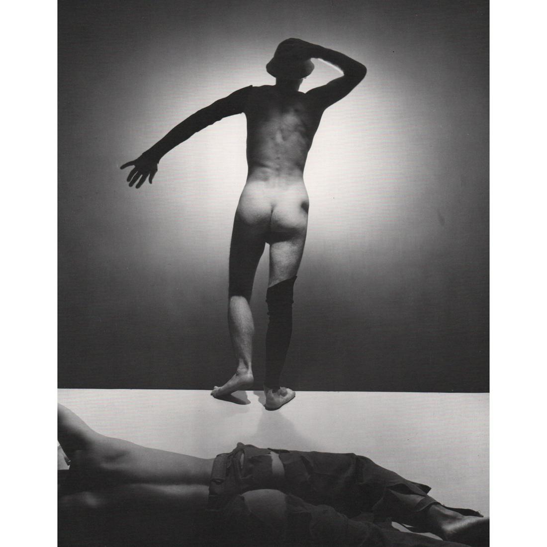 GEORGE PLATT-LYNES - Male Nude, 1938: Artist: GEORGE PLATT-LYNES Print Title: Male Nude, 1938 Medium: Duotone engraving Printing Date: 1980's Printed in the USA Image Size approx: 11 X 9 inches George Platt Lynes (1907-1955) was an Americ