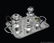 PUIFORCAT FRENCH ART DECO STERLING SILVER TEA / COFFEE - 2