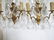 French Vintange Bronze wall sconces with 4 lace - 7