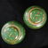 Pair Chinese Qing Green Cloisonné Lidded Jars - 7