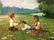 Oil painting Rest in the meadow K?zenko Nestor - 2