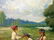 Oil painting Rest in the meadow K?zenko Nestor - 6