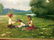 Oil painting Rest in the meadow K?zenko Nestor - 7
