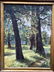 Oil painting Oak trees