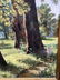 Oil painting Oak trees - 2