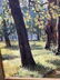 Oil painting Oak trees - 5