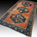 Rare early 1800s flower design Caucasian Karabagh rug -