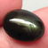Natural Black Star Sapphire 6 Rays Star 6,19 ct - 2
