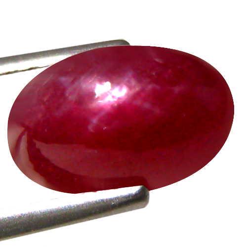 2.80 CTS NATURAL STAR RUBY OVAL SHAPE LOOSE GEMSTONES (1 of 1)