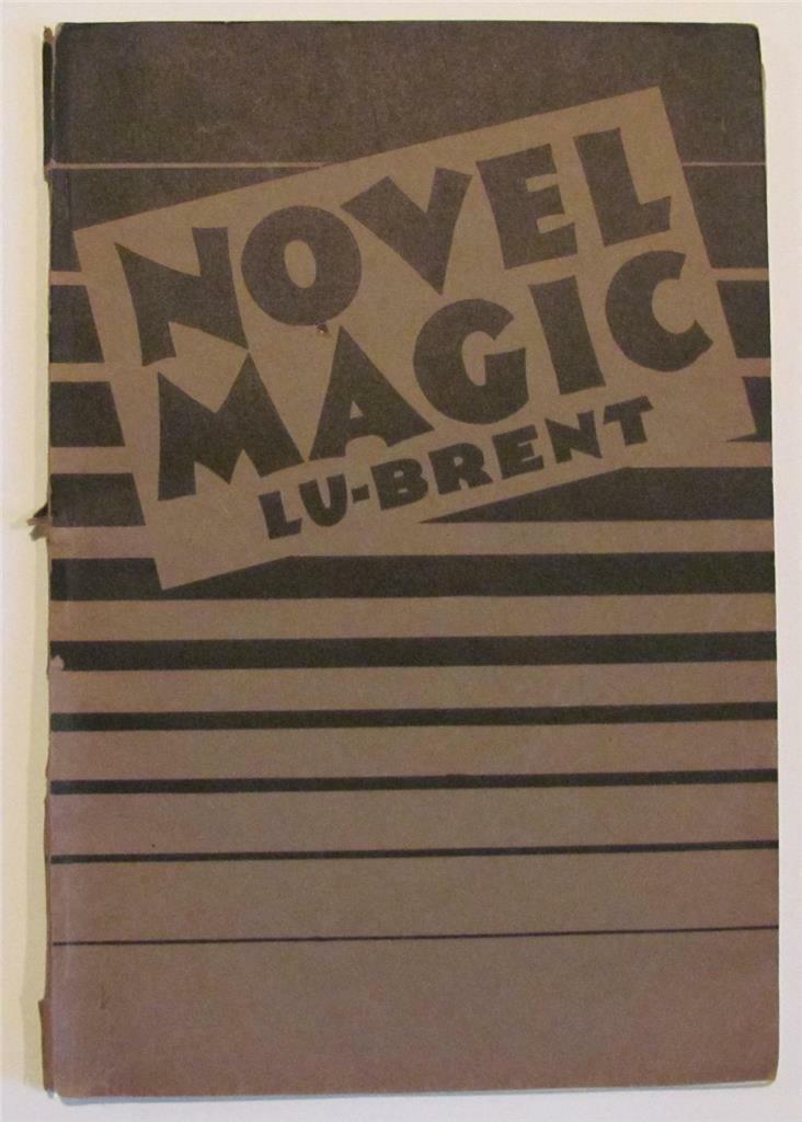 VINTAGE INSTRUCTIONAL MAGIC TRICK BOOKLET 1932 NOVEL (1 of 3)