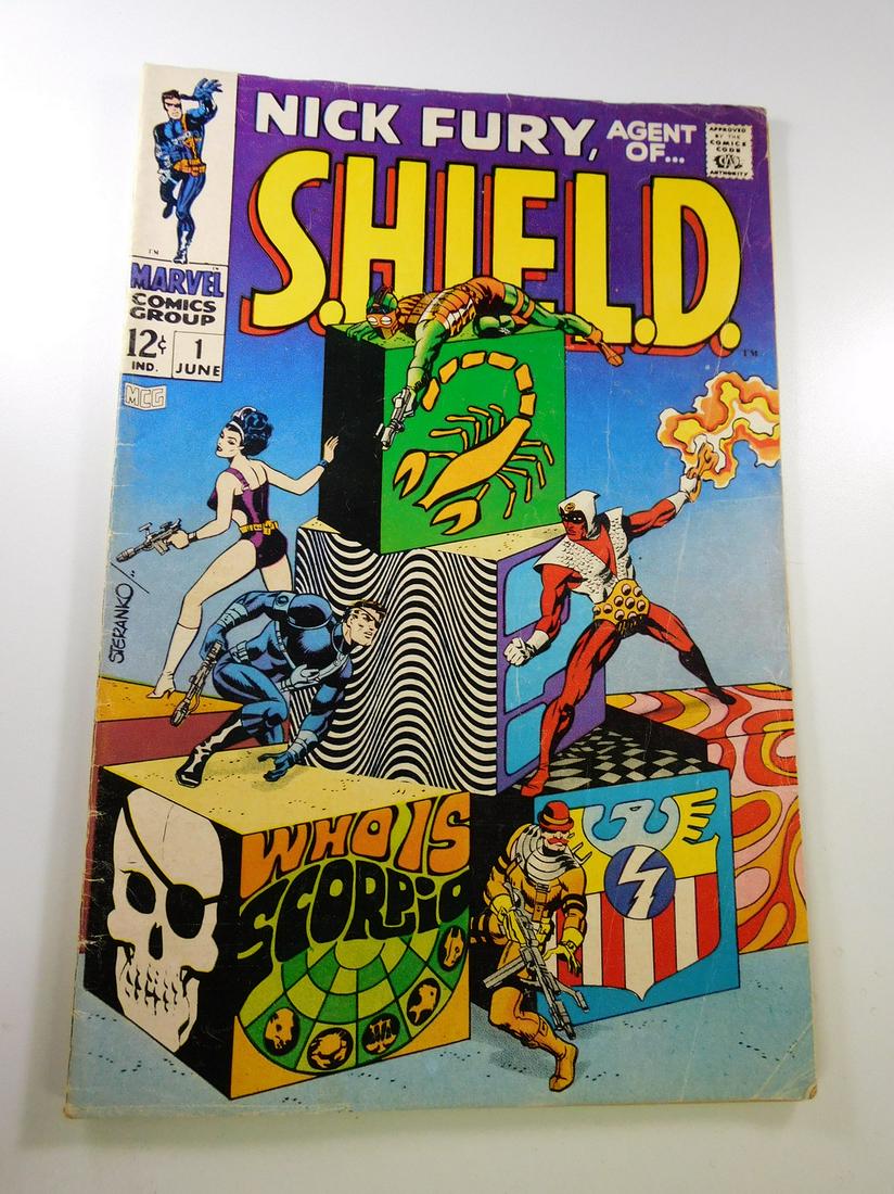 Nick Fury Agent of SHIELD #1: No Reserve! Nick Fury Agent of SHIELD #1 Shipping: Domestic: Flat-rate of $9.99 to anywhere within the contiguous U.S. International: Foreign shipping rates are determined by destination. Combined shi