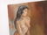 French Nude Oil Portrait of a Brunette Women - 6