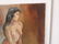 French Nude Oil Portrait of a Brunette Women - 7