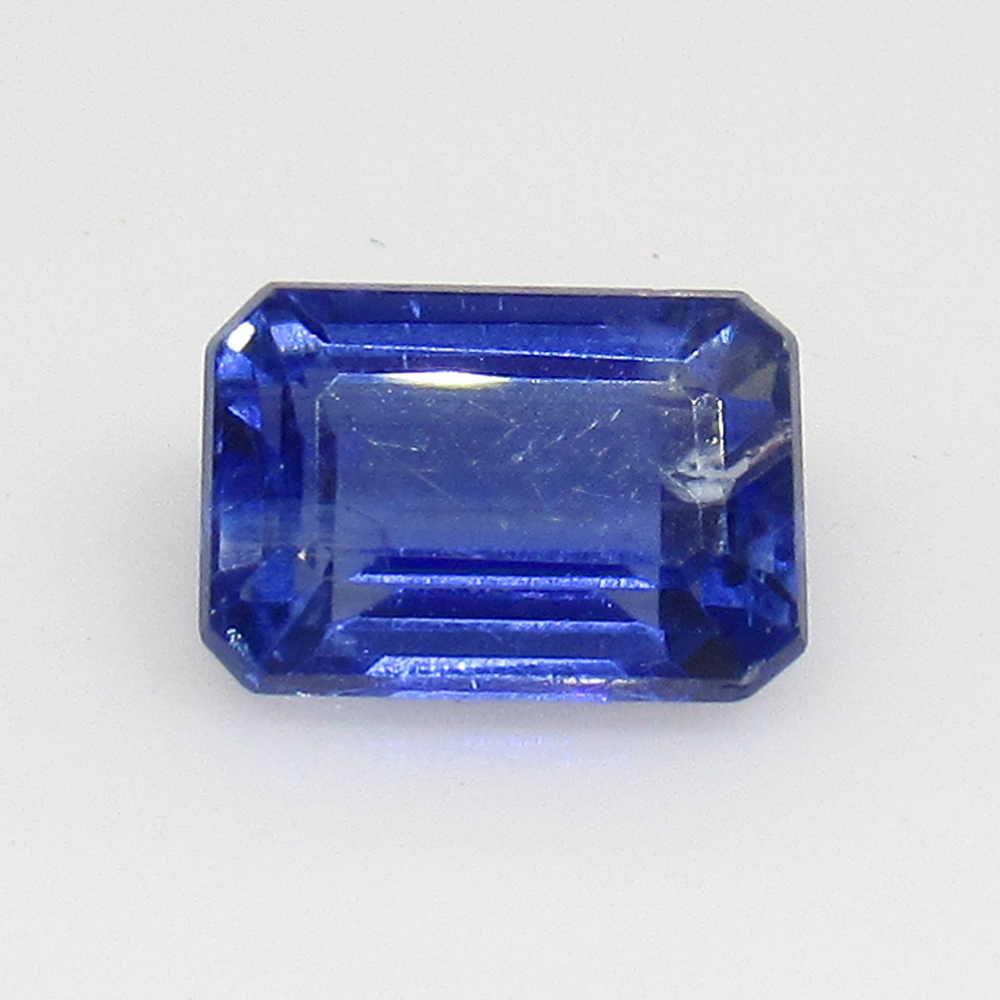 1.46 Ct Genuine Deep Blue Kyanite Octagon Cut (1 of 2)
