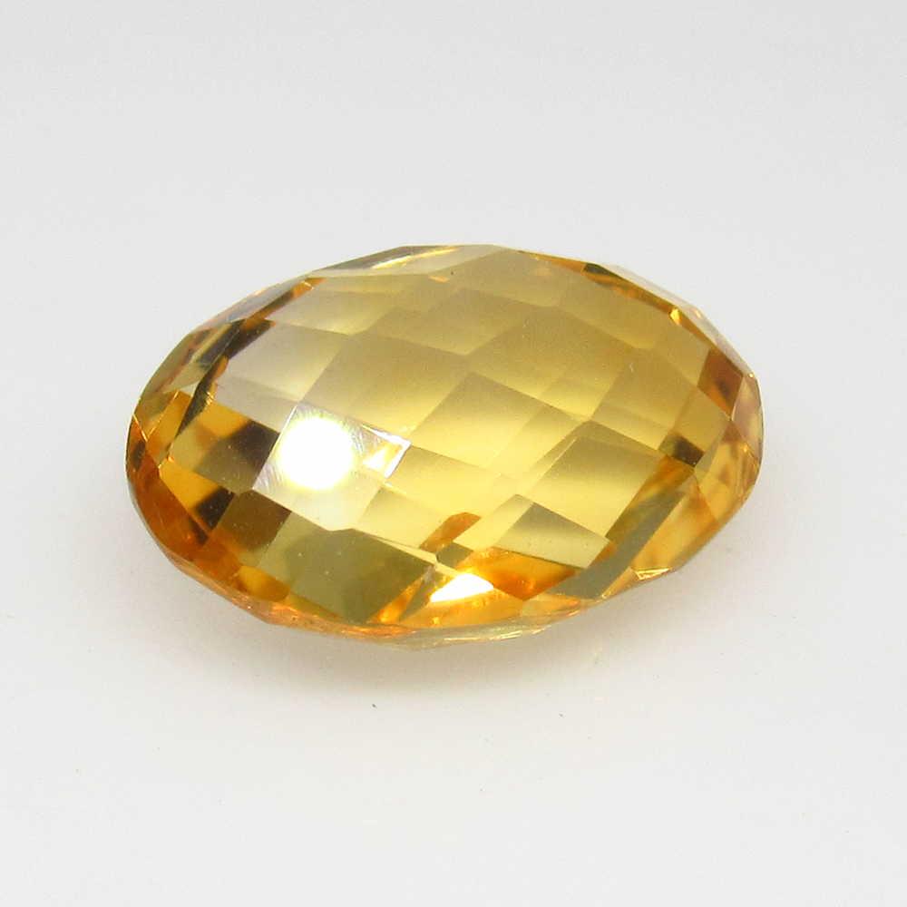 6.00 Ct Genuine Yellow Citrine Oval Checkerboard Cut: No Reserve! Title: 6.00 Ct Genuine Yellow Citrine Oval Checkerboard Cut Stone Clarity: VVS Gemstone: Natural Citrine Carat Weights: 6.00 Size/Dimensions: 14.10 x 9.80 x 6.90 mm Top class Full Luster /